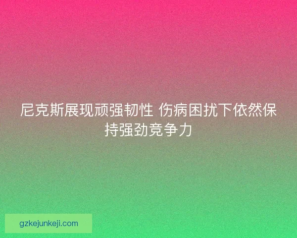 尼克斯展现顽强韧性 伤病困扰下依然保持强劲竞争力